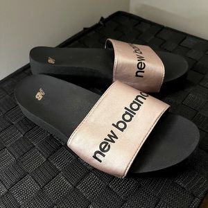 Comfortable, New Balance sandals with slight heel